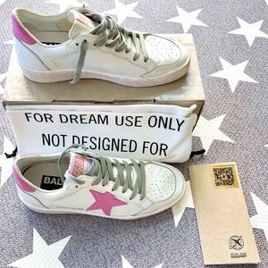 Brand New Golden Goose Pink Ballstar EU38